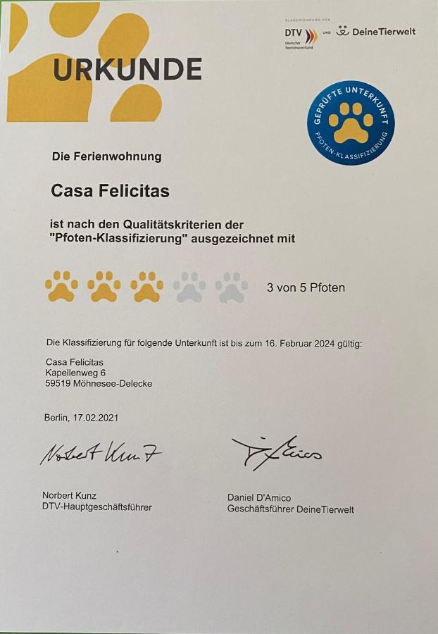 Casa Felicitas - Ferienwohnung & Studio Möhnesee Екстериор снимка